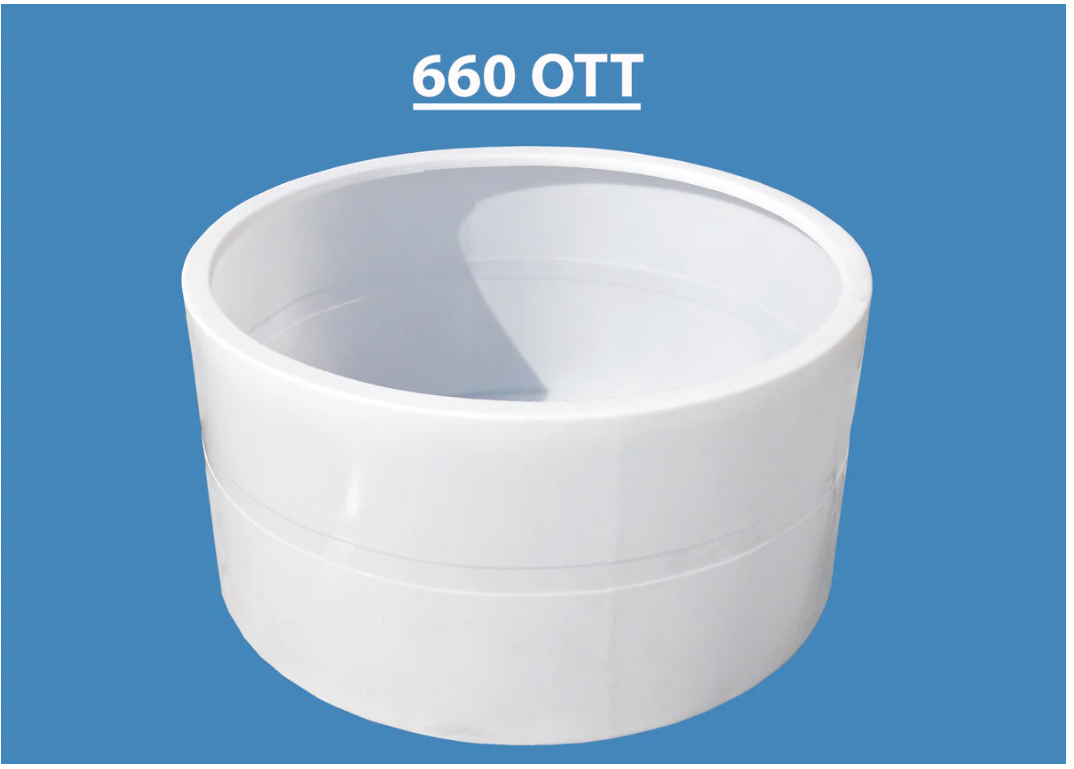 Poly Plastic Baptismal Tank - Pool Style 660 Gallon